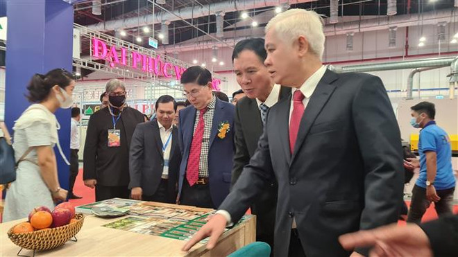 Khai mạc hội chợ máy và nguyên liệu gỗ quốc tế Bình Dương 2022 ảnh 1