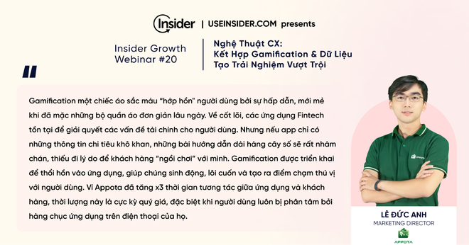 Kết hợp gamification và dữ liệu tạo trải nghiệm khách hàng vượt trội ảnh 3