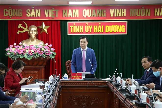 Ông Phạm Xuân Thăng là trưởng ban chỉ đạo chống tham nhũng Hải Dương ảnh 1