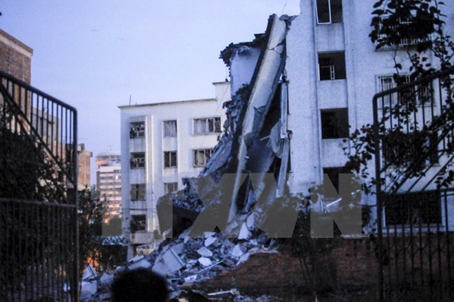 [Video] Trung Quốc rúng động bởi hàng loạt vụ nổ bom liên hoàn ảnh 1