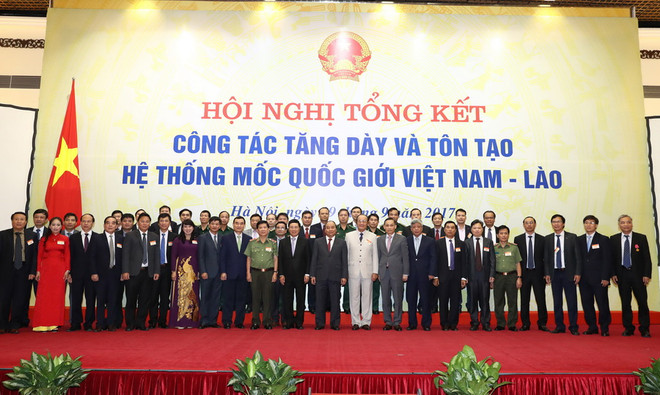 Hoàn thành tôn tạo mốc quốc giới Việt-Lào là sự kiện trọng đại ảnh 1