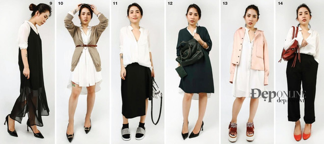 Mỗi ngày một phong cách chỉ với chiếc đầm sơmi đơn giản ảnh 3