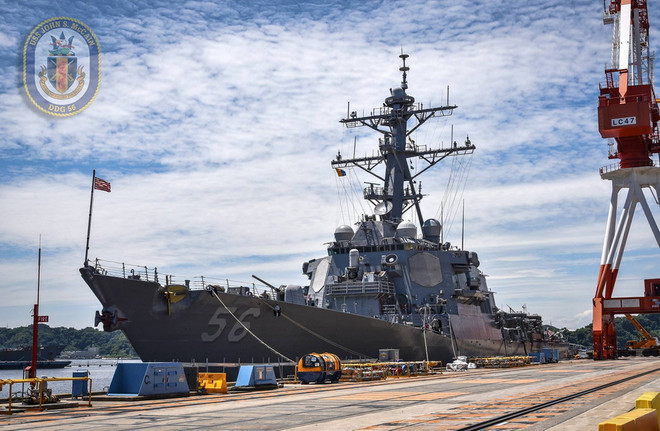Tàu thuộc Hạm đội 7 Hải quân Hoa Kỳ thăm thành phố Đà Nẵng ảnh 1