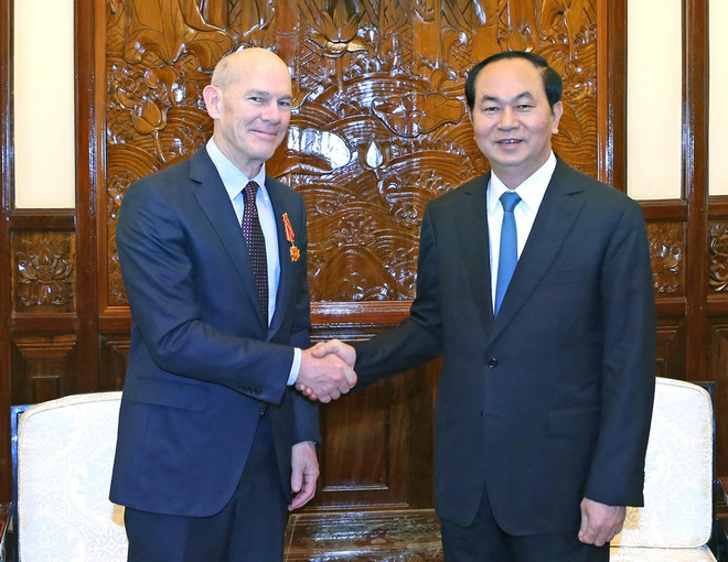Chủ tịch nước tiếp Chủ tịch tổ chức World Vision International ảnh 1