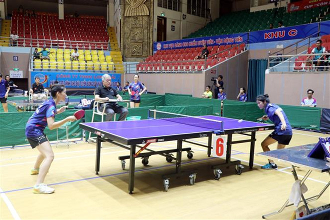 Hải Dương khai mạc Giải Bóng bàn Quốc tế Cúp Côn Sơn năm 2023 ảnh 2