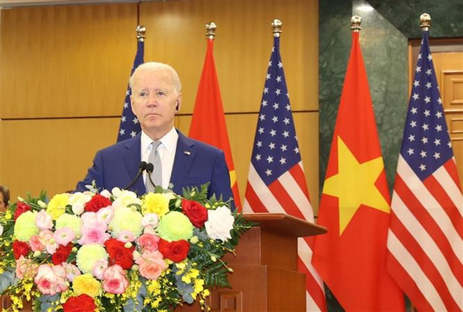 Phát biểu của Tổng thống Biden với báo chí sau Hội đàm với Tổng Bí thư ảnh 1