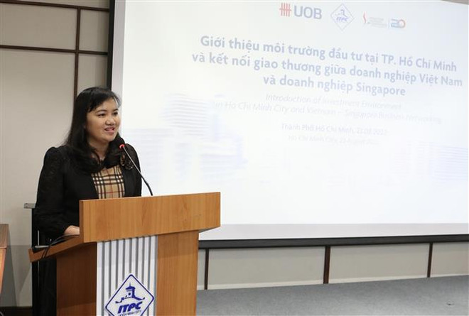 TP.HCM giới thiệu cơ hội đầu tư tới doanh nghiệp Singapore ảnh 1