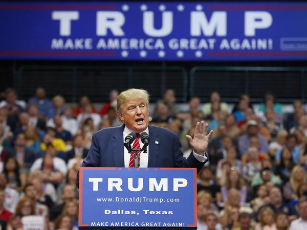 Ứng viên tranh cử Tổng thống của đảng Cộng hòa Donald Trump. (Nguồn: AFP/TTXVN) Mỹ cảnh báo phản tác dụng từ các phát ngôn chống Hồi giáo ảnh 1