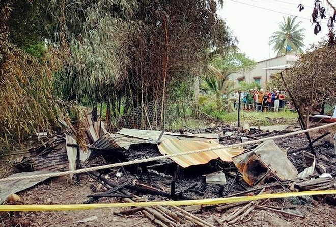 Thảm án ở Cà Mau: Chồng chém vợ, phóng hỏa giết chị vợ và con trai ảnh 1