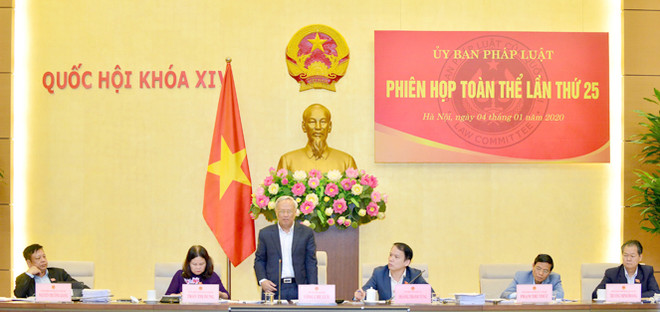 Phiên họp toàn thể lần thứ 25 Ủy ban Pháp luật của Quốc hội ảnh 1