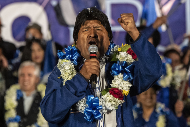 Ông Morales có thể tái đắc cử Tổng thống Bolivia ngay tại vòng 1 ảnh 1