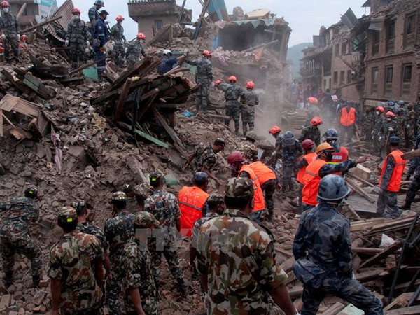 [Video] Nepal ngừng hoạt động tìm kiếm nạn nhân bị động đất ảnh 1