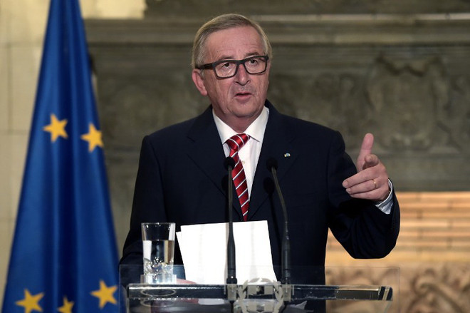 Chủ tịch Ủy ban châu Âu Jean-Claude Juncker. (Nguồn: AFP) Chủ tịch Ủy ban châu Âu cảnh báo Brexit là "hành động tự hại” ảnh 1
