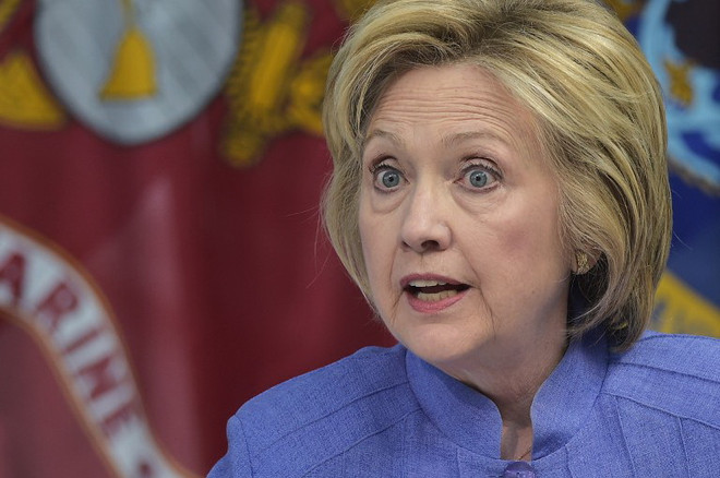 Ứng cử viên Tổng thống Mỹ Hillary Clinton. (Nguồn: AFP) Bà Clinton đả kích đối thủ Donald Trump về chính sách kinh tế ảnh 1