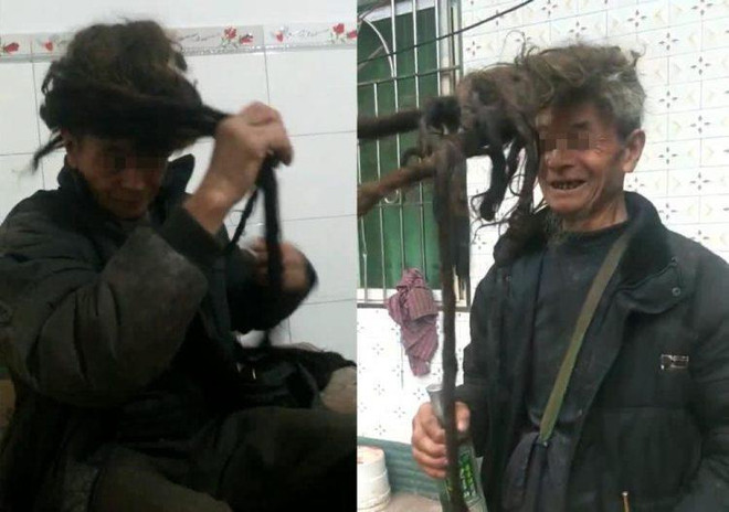 Cụ ông sở hữu mái tóc dài 5,5 mét gây sốt cộng đồng mạng ảnh 1