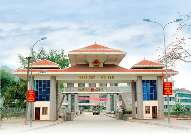 Cửa khẩu Thanh Thủy (Hà Giang). (Nguồn: sct.hagiang.gov.vn) Tuần tra, kiểm soát song phương trên tuyến biên giới Việt-Trung ảnh 1
