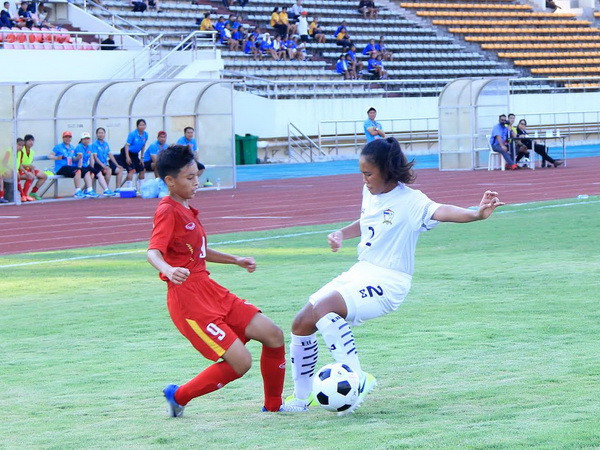Giải bóng đá nữ Đông Nam Á: U15 Việt Nam thua ngay trong trận đầu ảnh 2