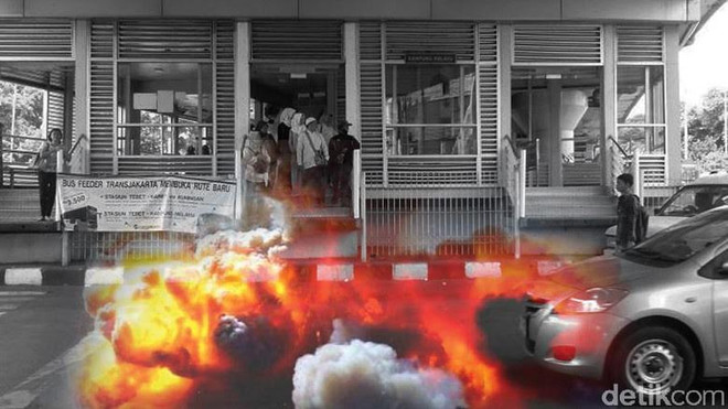 Ít nhất 5 người thiệt mạng trong hai vụ nổ liên tiếp ở Jakarta ảnh 2