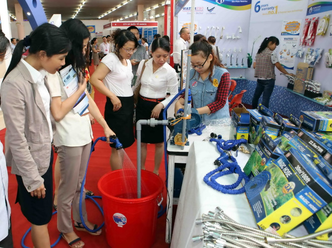 Hơn 800 doanh nghiệp tham gia triển lãm quốc tế Vietbuild 2015 ảnh 1