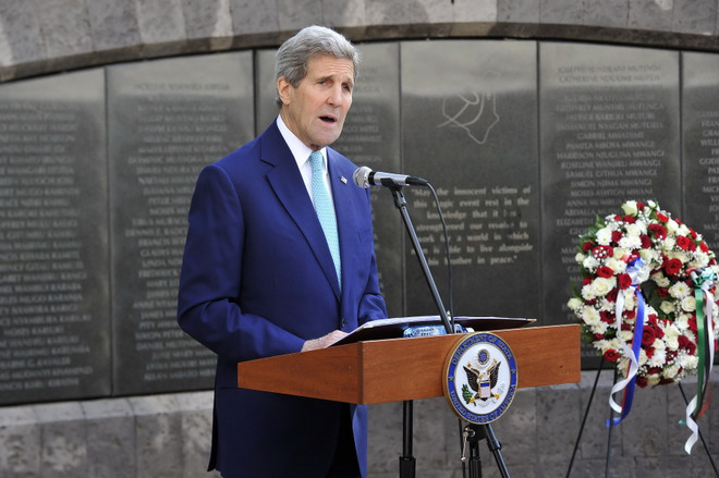 Ngoại trưởng Mỹ John Kerry bất ngờ tới thăm Somalia ảnh 1