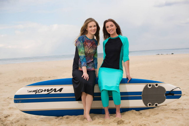 Quần legging cùng áo ngắn tay - cuộc cách mạng đồ bơi kỳ lạ ảnh 1