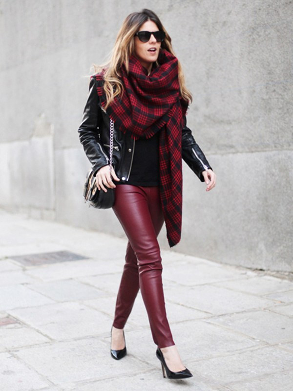 Khăn quàng khổ lớn giữ ấm cho các cô nàng trong ngày Đông giá rét ảnh 10