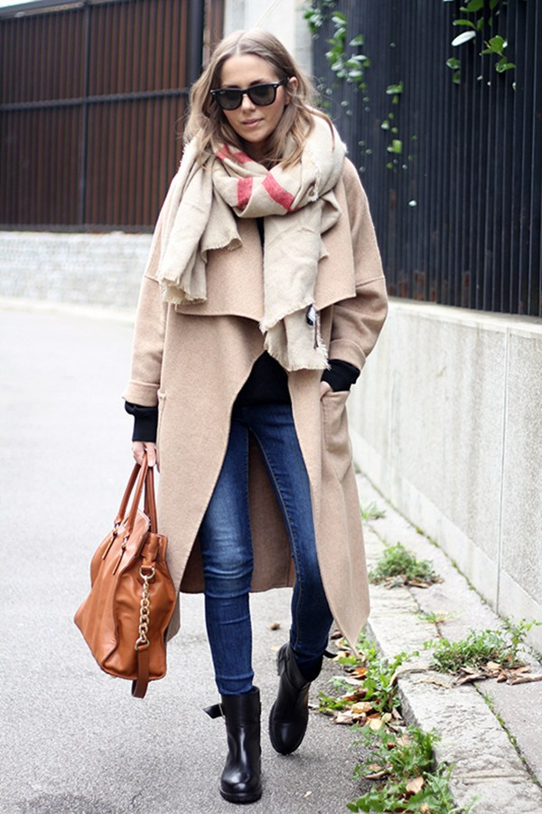 Khăn quàng khổ lớn giữ ấm cho các cô nàng trong ngày Đông giá rét ảnh 7