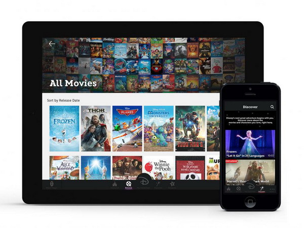 Disney giới thiệu ứng dụng xem phim cho iPhone, iPad ảnh 1