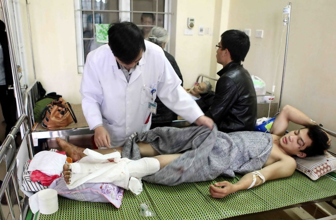 6 công nhân trong vụ sập giàn giáo tại Vũng Áng đã xuất viện ảnh 1