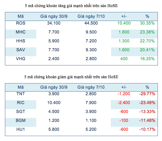 Mã chứng khoán ROS là ngôi sao sáng nhất tuần, tăng giá hơn 30% ảnh 2
