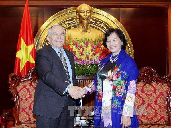 Phó Chủ tịch QH tiếp Bộ trưởng nông nghiệp Israel ảnh 1