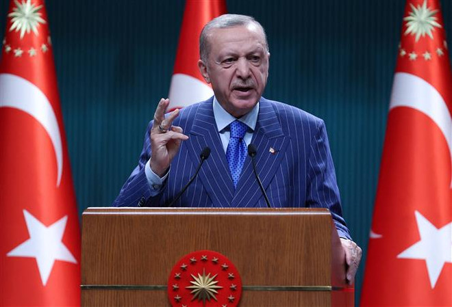 Tổng thống Thổ Nhĩ Kỳ Erdogan thông báo tranh cử nhiệm kỳ mới ảnh 1