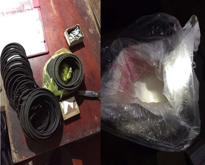 Thanh Hóa: Bắt giữ một xe ôtô vận chuyển 50kg thuốc nổ ảnh 1