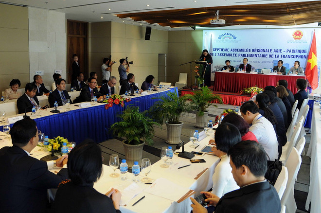 Hội nghị vùng châu Á-Thái Bình Dương Liên minh Nghị viện Pháp ngữ ảnh 1