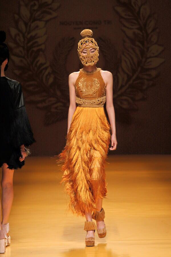 NTK Công Trí mang "lúa Việt" đi trình diễn ở Tuần lễ thời trang Tokyo ảnh 13