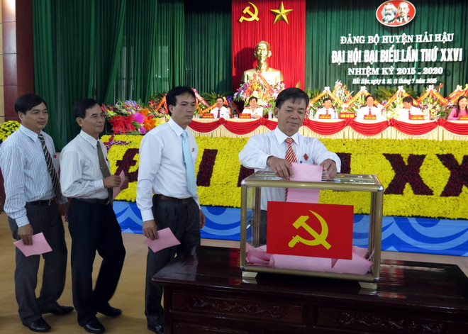 Cơ bản hoàn thành đại hội điểm đảng bộ cấp huyện trên toàn quốc ảnh 1