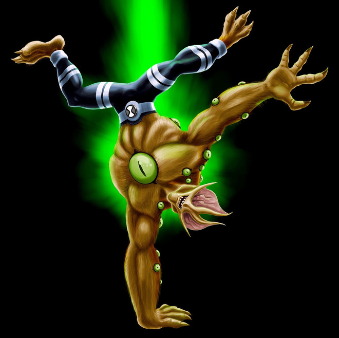 Top 5 hình thể ngoài hành tinh được yêu thích nhất của BEN 10 ảnh 1