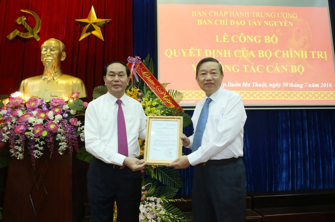 Thượng tướng Tô Lâm giữ chức Trưởng Ban Chỉ đạo Tây Nguyên ảnh 1