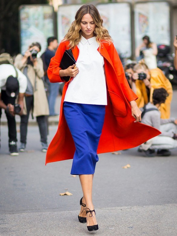 Màu của mùa Đông: Nổi bật với áo khoác dáng dài sặc sỡ ảnh 3