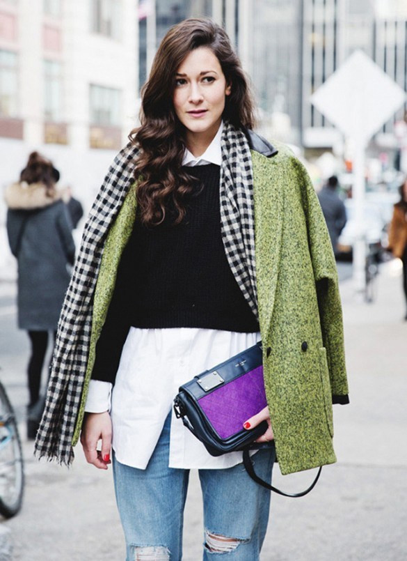 Màu của mùa Đông: Nổi bật với áo khoác dáng dài sặc sỡ ảnh 7