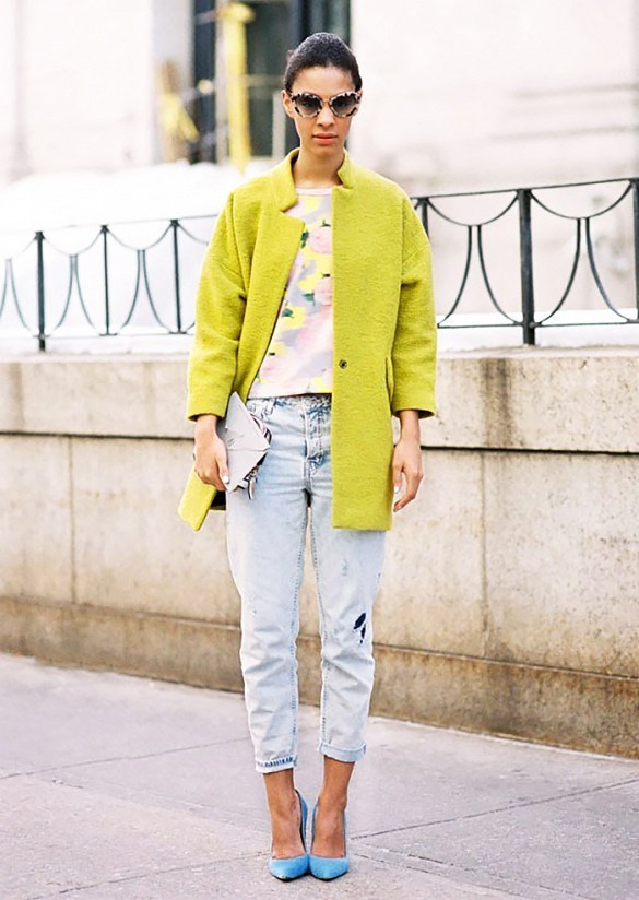 Màu của mùa Đông: Nổi bật với áo khoác dáng dài sặc sỡ ảnh 5