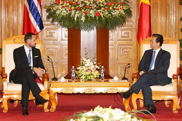 Thủ tướng Chính phủ tiếp Thái tử và Công nương Na Uy ảnh 1