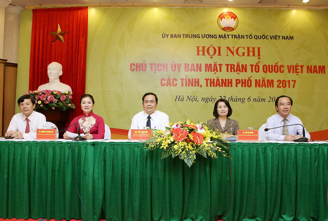 Hội nghị Chủ tịch Ủy ban Mặt trận Tổ quốc Việt Nam các tỉnh, thành phố ảnh 1