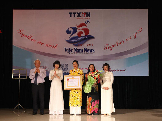 Báo Việt Nam News kỷ niệm 25 năm ngày ra số báo đầu tiên ảnh 1