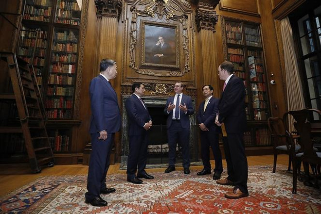 Thủ tướng Phạm Minh Chính dự tọa đàm chính sách với Đại học Harvard ảnh 2