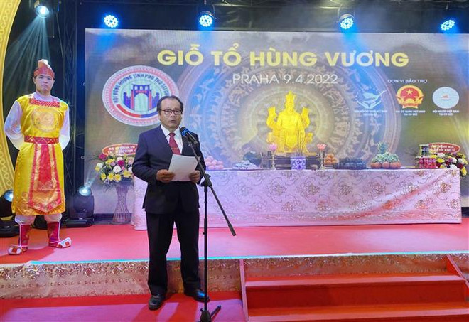 Trang trọng lễ tưởng nhớ các Vua Hùng tại Cộng hòa Séc ảnh 2