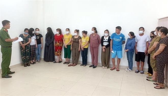 Nghệ An phá đường dây đánh bạc quy mô lớn dưới hình thức lô đề ảnh 1