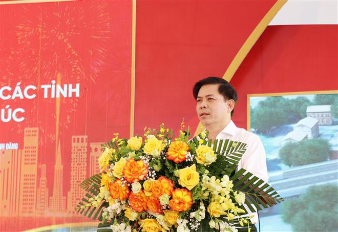Khởi công đường hơn 3.700 tỷ đồng nối Thái Nguyên-Bắc Giang-Vĩnh Phúc ảnh 1