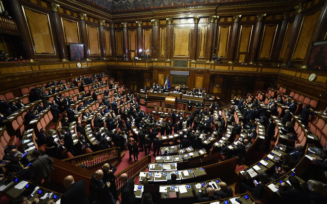 Các nhà lập pháp Italy bầu được chủ tịch Thượng viện và Hạ viện ảnh 1