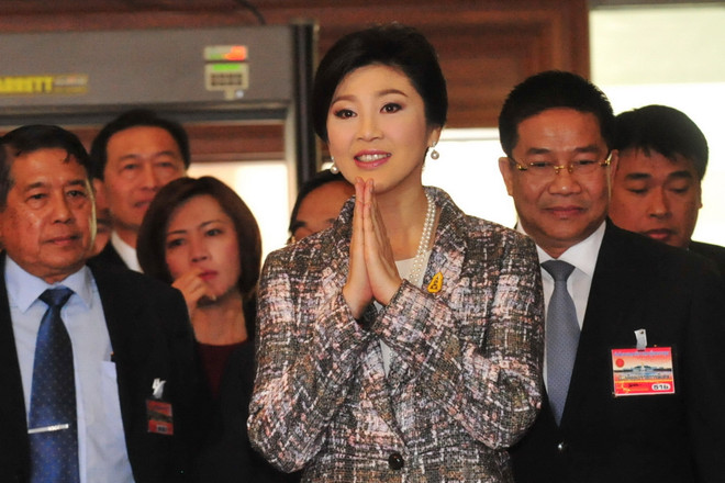 Cựu Thủ tướng Thái Lan Yingluck Shinawatra ra hầu tòa ảnh 1